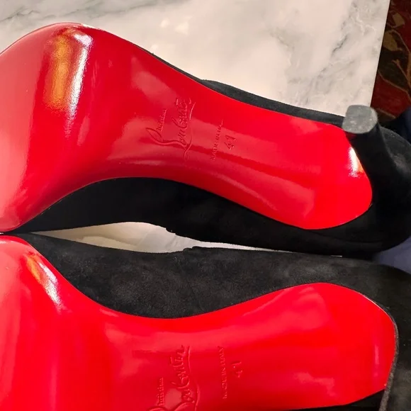 Christian Louboutin Pijonina Scalloped Red Sole Pump BRAND NEW - Picture 5 of 10